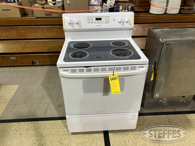 Hotpoint electric stove